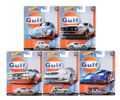 Ensemble Hot Wheels 1:64 Gulf