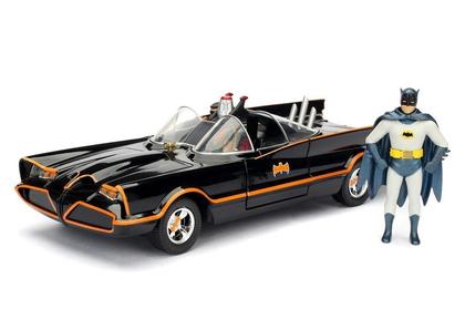 Batmobile Tv Series with Batman &amp; Robin Figure "Model-Kit Build n Collect" Hollywood rides