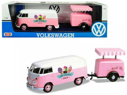 VOLKSWAGEN T1 DELIVERY VAN WITH ICE-CREAM TRAILER