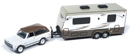 1970 Chevrolet Blazer w/Camper Trailer