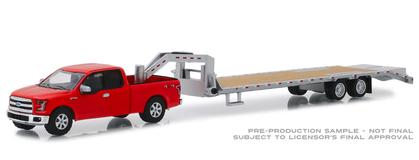 2017 Ford F-150 with Gooseneck Trailer "Hitch and Tow Series" Hobby Exclusive 