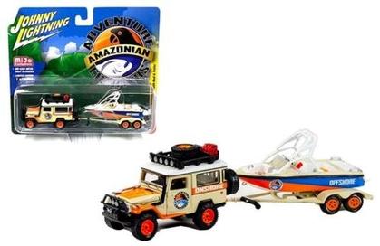 Toyota Land Cruiser 1980 "Adventure Amazonian" Avec Bateau