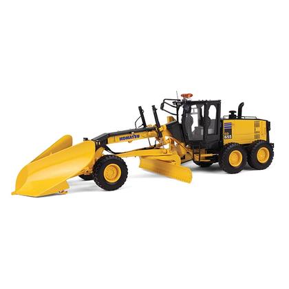 Komatsu GD655-5 Motor Grader with V-Plow &amp; Wing