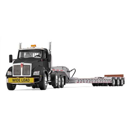 Kenworth T880 with Tri-Axle Lowboy Trailer