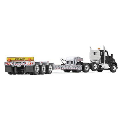 Kenworth T880 with Tri-Axle Lowboy Trailer