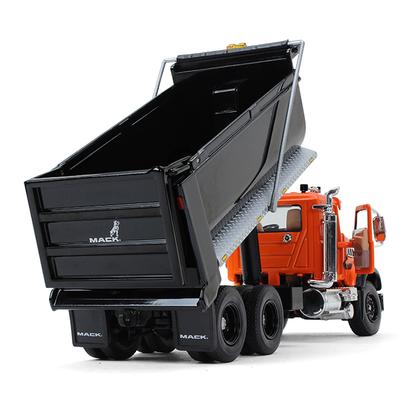 Mack Granite Dump Truck with Beavertail Trailer