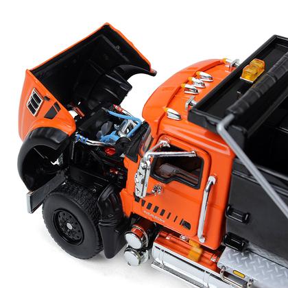 Mack Granite Dump Truck with Beavertail Trailer