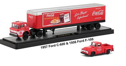 1957 Ford C-600 and 1956 Ford F-100 Pickup &quot;Coca-Cola&quot;
