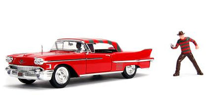 1958 Cadillac Series 62 with Freddy Krueger Figure "A Nightmare On Elm Street"......JD31102-RS1