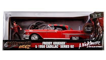 1958 Cadillac Series 62 with Freddy Krueger Figure "A Nightmare On Elm Street"......JD31102-RS1