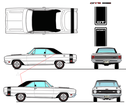 Dodge Dart GTS 440 1969 "Jeff&