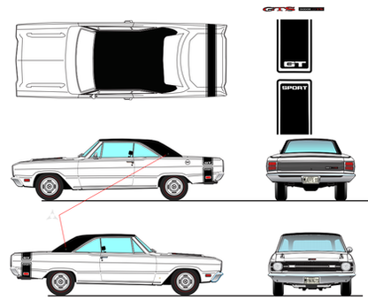 Dodge Dart GTS 440 1969 "Jeff&