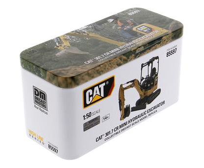 Caterpillar 301.7 CR Next Generation Mini Hydraulic Excavator with Work Tools