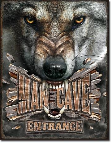Man Cave Wolf 