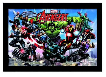 Cadre 11&quot;x17&quot; Marvel Avengers Squad