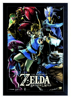 Cadre 11&quot;x17&quot; The Legend of Zelda