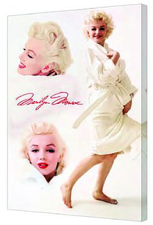 Canvas 24&quot;x36&quot; Marilyn Monroe Robe