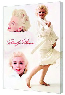 Canvas 24"x36" Marilyn Monroe Robe