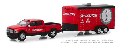 2017 Ram 2500 Big Horn and Bridgestone Service Center Enclosed Car Hauler  Hitch and Tow Series 17