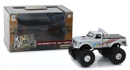 Chevrolet K-10 1970 Monster Truck with 66-Inch Tires "USA-1" Kings of Crunch Series