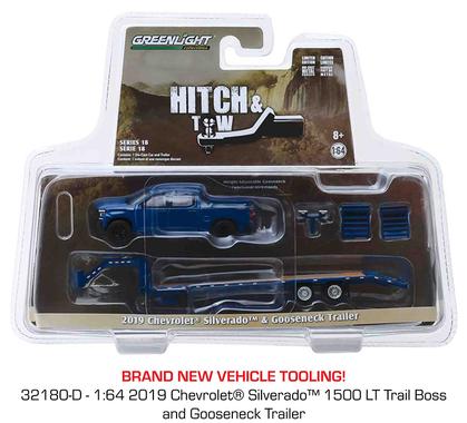2019 Chevrolet Silverado 1500 LT Trail Boss with Gooseneck Trailer "Hitch and Tow Series 18" 