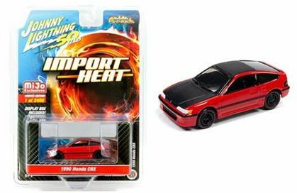 HONDA CRX 1990 "Import Heat"