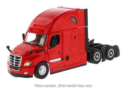 Camion-Miniature-Freightliner-New-Cascadia-Sleeper-Rouge-Diecast-Masters-1-50