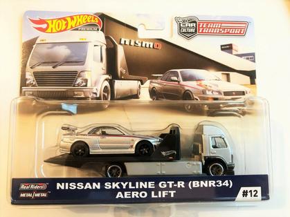 Nissan Skyline GT-R Aero (BNR34) Lift Team Transport
