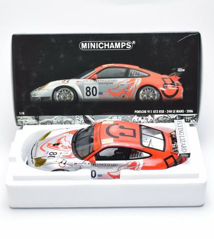 Porsche 911 GT3 RSR 24H Le Mans 2006 Neiman/Long/Van Overbeek