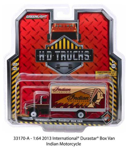 Indian Motorcycle - 2013 International Durastar Box Van "Heavy Duty Trucks Series 17"