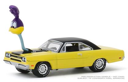 1/64 Plymouth Road Runner 1970 with "The Loved Bird" Air Grabber Figure