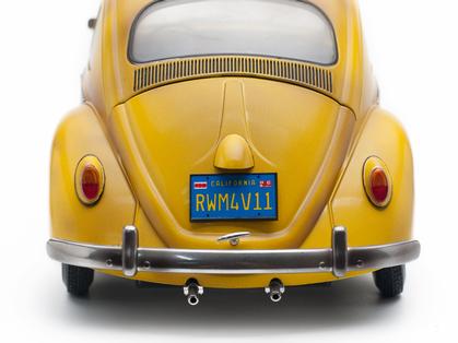 Volkswagen Beetle Saloon 1961(rouillé &amp; sale)
