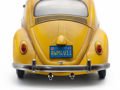 Volkswagen Beetle Saloon 1961 (rusty &amp; dirty)