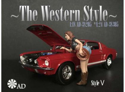 The Western Style V Figure