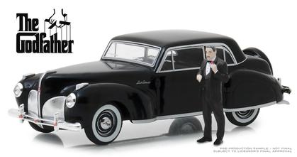 1941 Lincoln Continental with Don Corleone Figure &quot;The Godfather&quot;