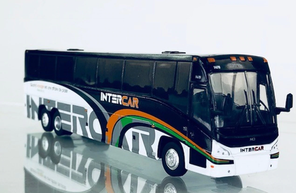 MCI J4500 Motorcoach InterCar Quebec 1/87