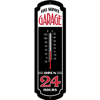 THERMOMÈTRE Garage 24h (ALLUME DANS LE NOIR)