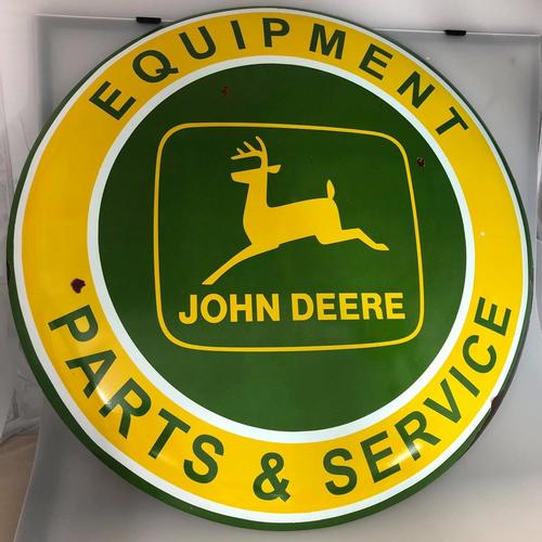 John Deere Equipment METAL SIGN