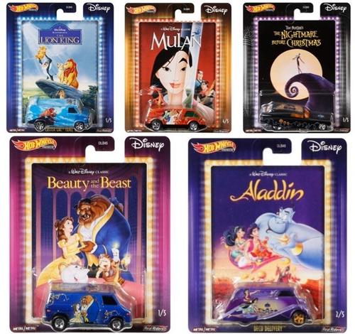 Ensemble HOT WHEELS 2020 POP CULTURE DISNEY CLASSIC