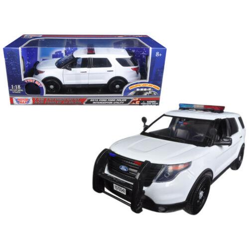 Ford Explorer Interceptor 2015 Police "Light and sound"