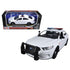 voiture-miniature-de-police-blanche-Motor-Max-1-24-2013-Ford-Taurus-Interceptor-Police-diecast
