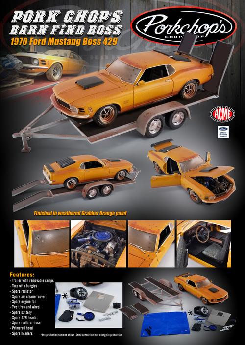 Ford Mustang Boss 429 1970 "Pork Chop&