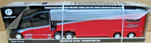 "POWER HAULING" Stamped Steel Transporter