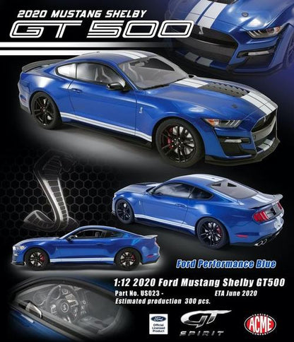 Ford Mustang Shelby GT-500 2020 1/12