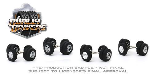 Dually Drivers Wheel &amp; Tire Pack "Auto Body Shop Wheel and Tires Packs Series 3"