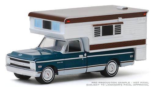 Chevrolet C10 Cheyenne 1969 with Large Camper &quot;Hobby Exclusive&quot;