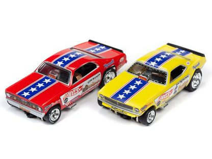 Hot Wheels Snake vs Mongoose Slot Car Drag Set