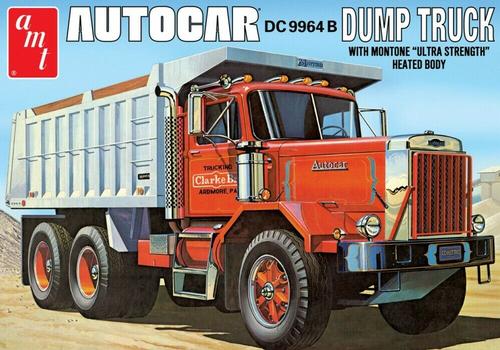 Autocar DC 9964 B Dump Truck plastic model kit 1/25