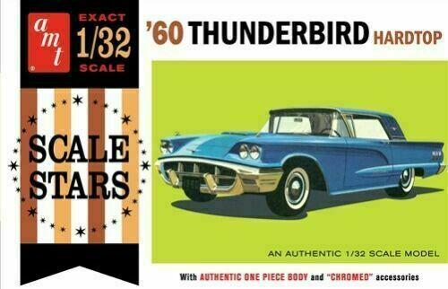 Ford Thunderbird 1960 1/32 à coller
