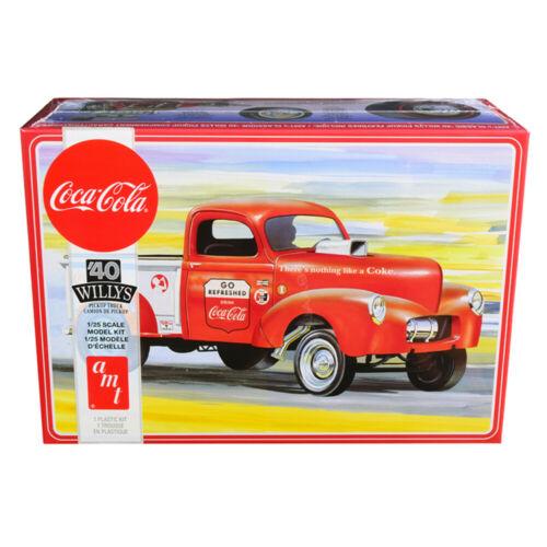 1940 Willys Gasser Pickup Truck Coca-Cola plastic model kit 1/25